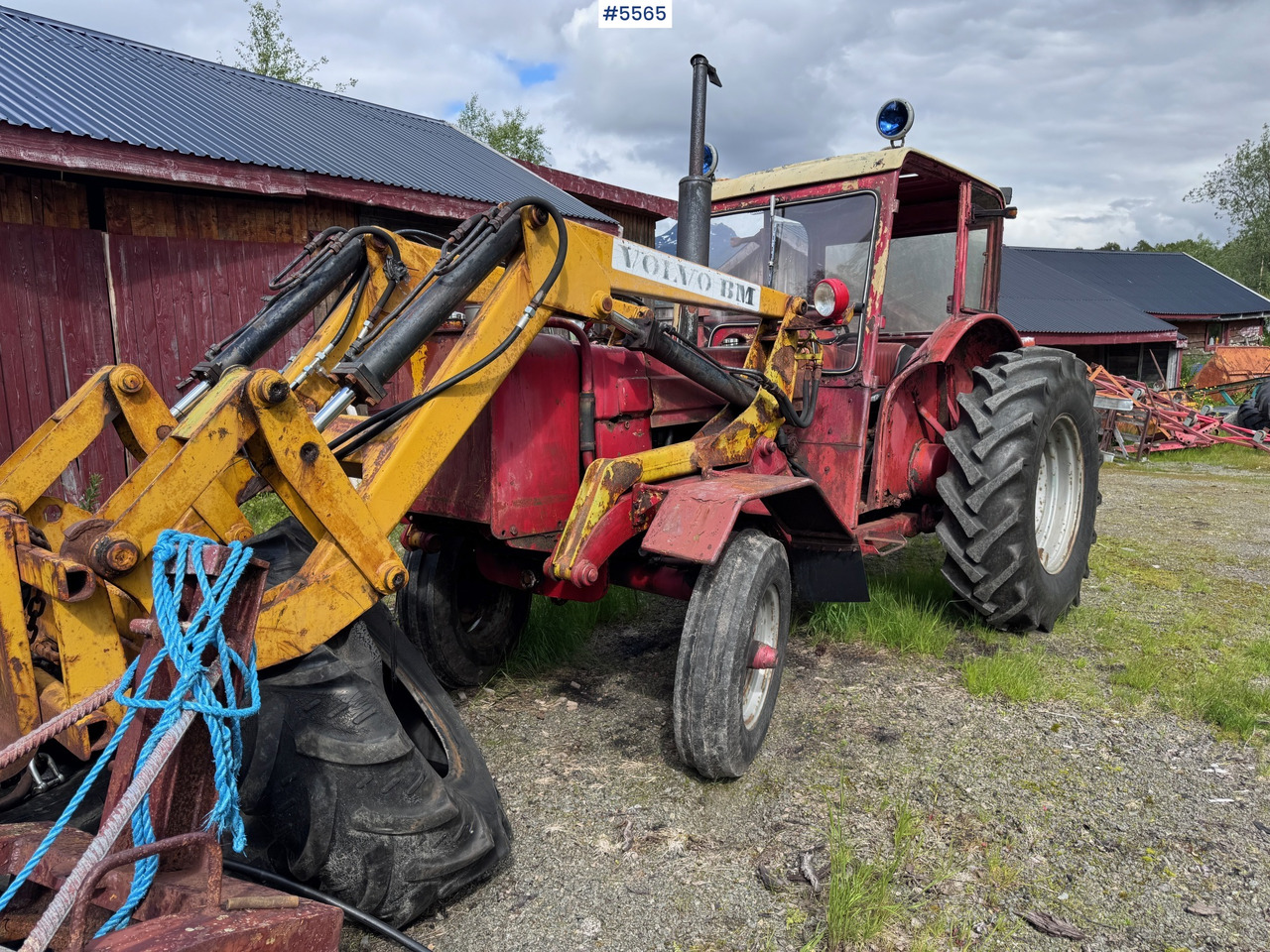 1969 Volvo BM 600 w/ Hymas front loader - Трактор: фото 2 1969 Volvo BM 600 w/ Hymas front loader - Трактор: фото 2