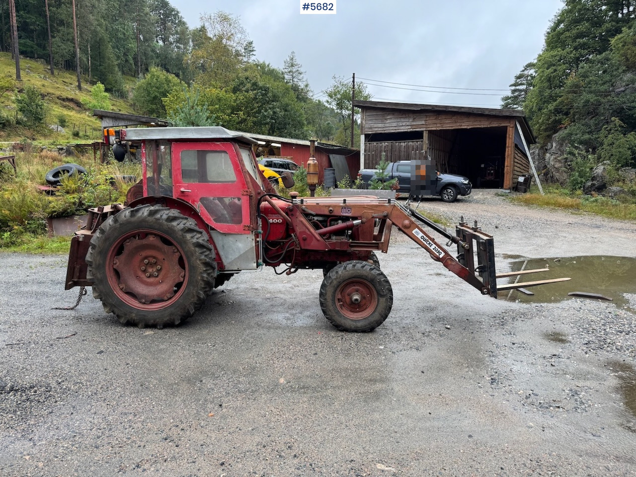 1971 Volvo 400 Buster w/ front loader and winch - Трактор: фото 2 1971 Volvo 400 Buster w/ front loader and winch - Трактор: фото 2