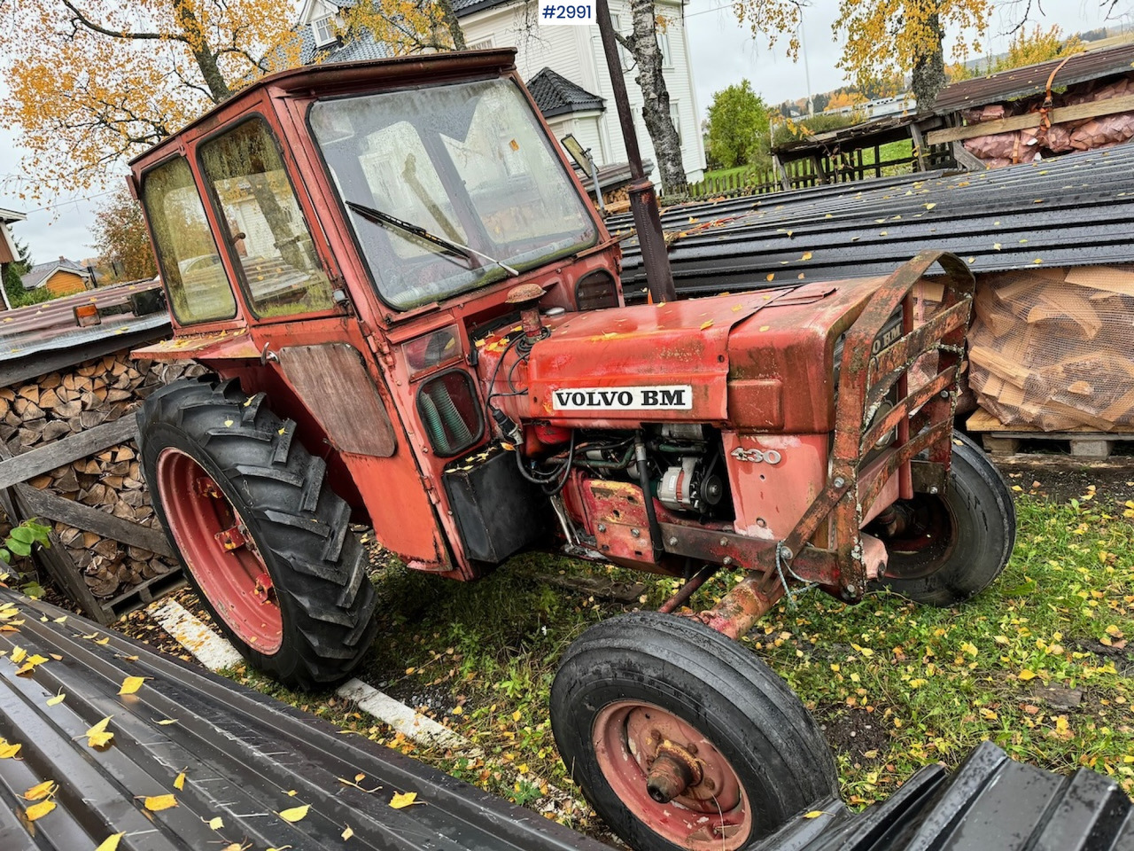1973 Volvo BM 430 Tractor w/ Triangle hitch and hydr. Top brace. - Трактор: фото 4 1973 Volvo BM 430 Tractor w/ Triangle hitch and hydr. Top brace. - Трактор: фото 4