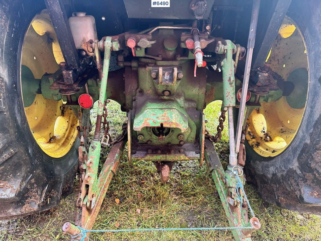 Трактор 1980 John Deere 1140 w/ Front loader and bucket.: фото 8