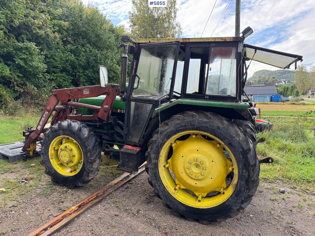 1982 John Deere 1140 with front loader and a parts tractor - Трактор: фото 4 1982 John Deere 1140 with front loader and a parts tractor - Трактор: фото 4