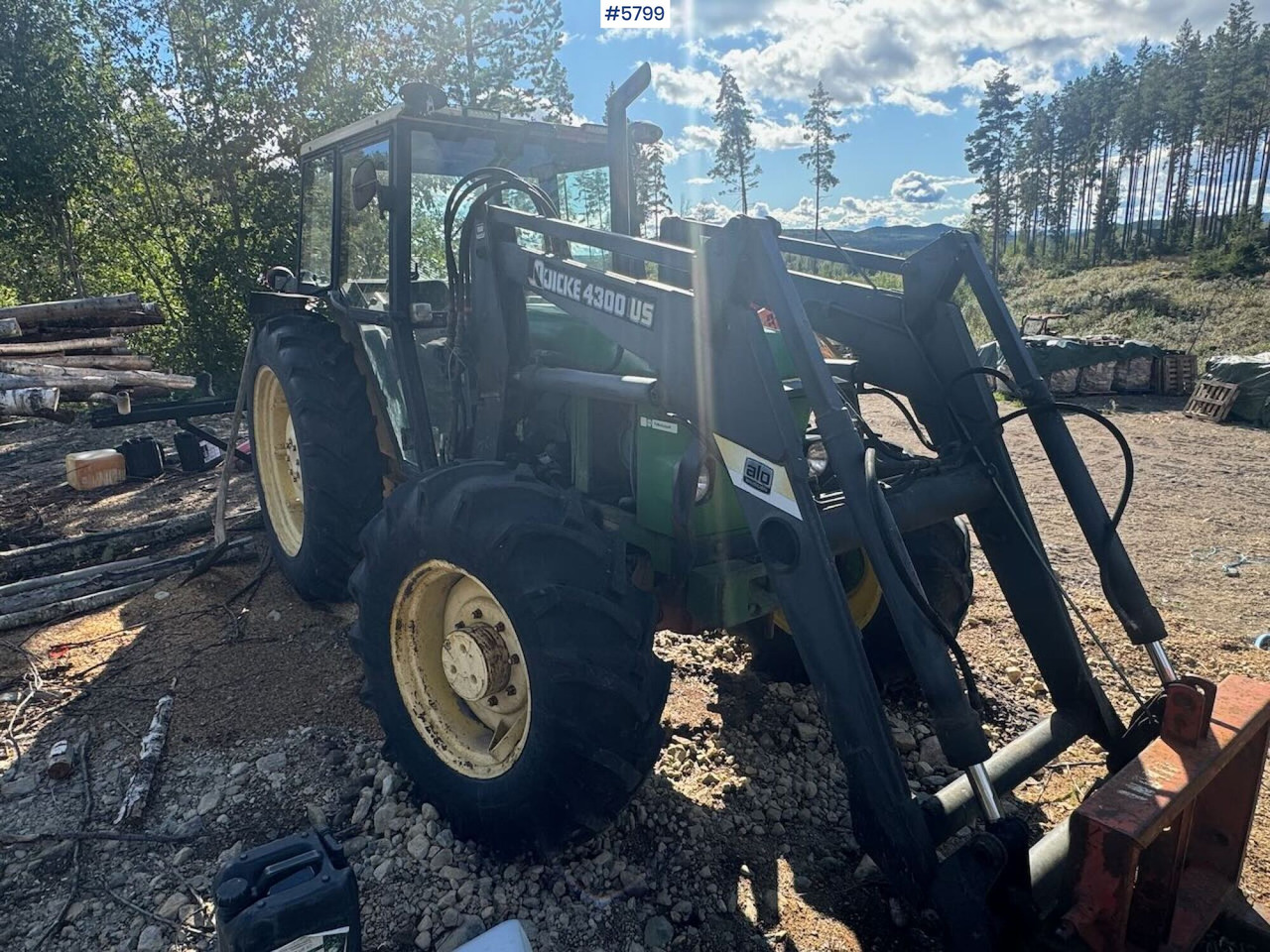 Трактор 1985 John Deere 2040 4x4 w/ front loader: фото 10 Трактор 1985 John Deere 2040 4x4 w/ front loader: фото 10