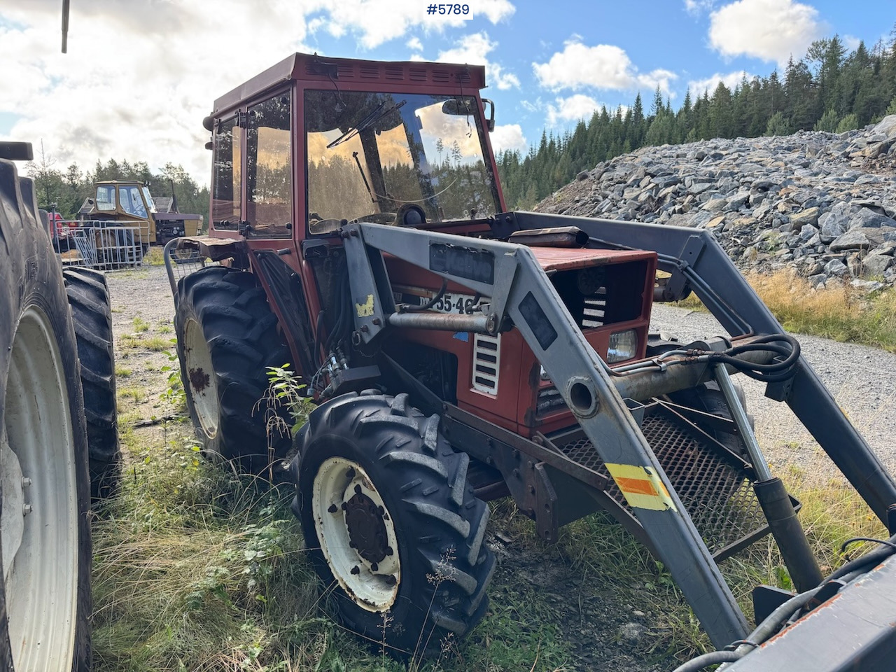 1986 Fiat 55-46 DT w/ front loader. - Трактор: фото 4 1986 Fiat 55-46 DT w/ front loader. - Трактор: фото 4
