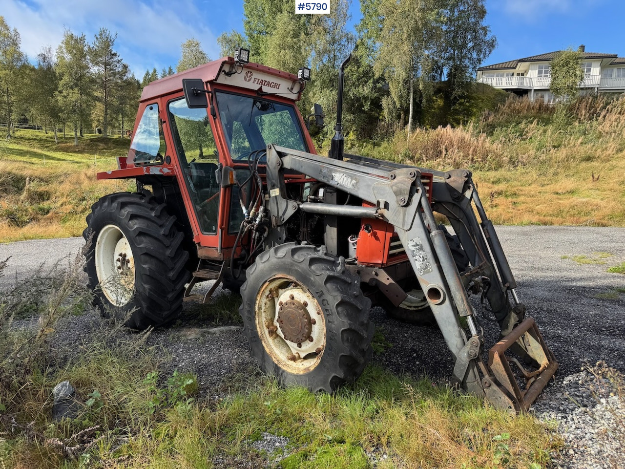 1986 Fiat 70-90 DT w/ front loader. - Трактор: фото 5 1986 Fiat 70-90 DT w/ front loader. - Трактор: фото 5