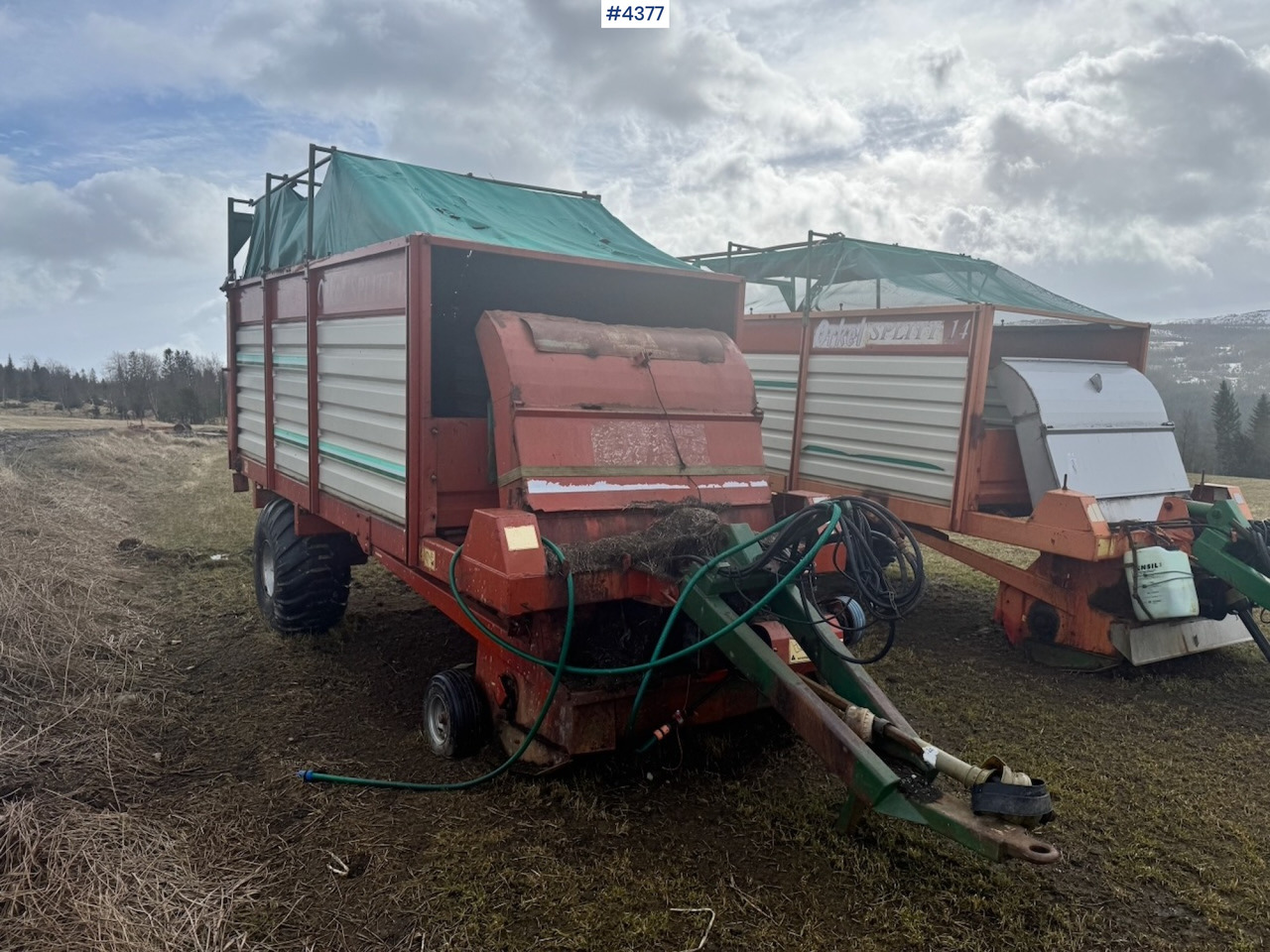 1990 Orkel Splitt 14 forage wagon - Техника для сенозаготовки: фото 2 1990 Orkel Splitt 14 forage wagon - Техника для сенозаготовки: фото 2