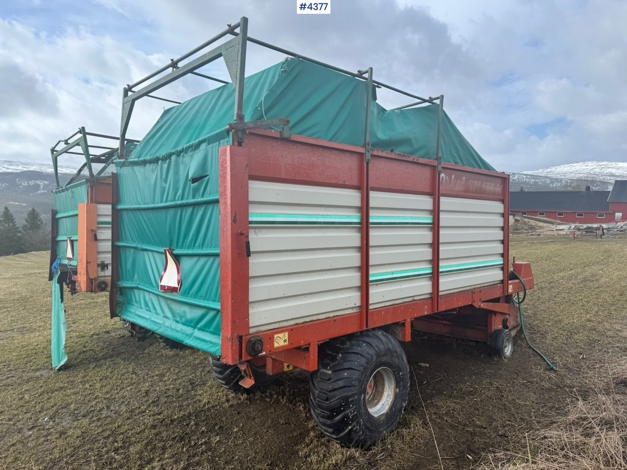 1990 Orkel Splitt 14 forage wagon - Техника для сенозаготовки: фото 5 1990 Orkel Splitt 14 forage wagon - Техника для сенозаготовки: фото 5