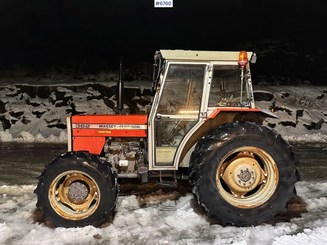 1991 Massey-Ferguson 362 4x4 tractor with chains - Трактор: фото 3 1991 Massey-Ferguson 362 4x4 tractor with chains - Трактор: фото 3