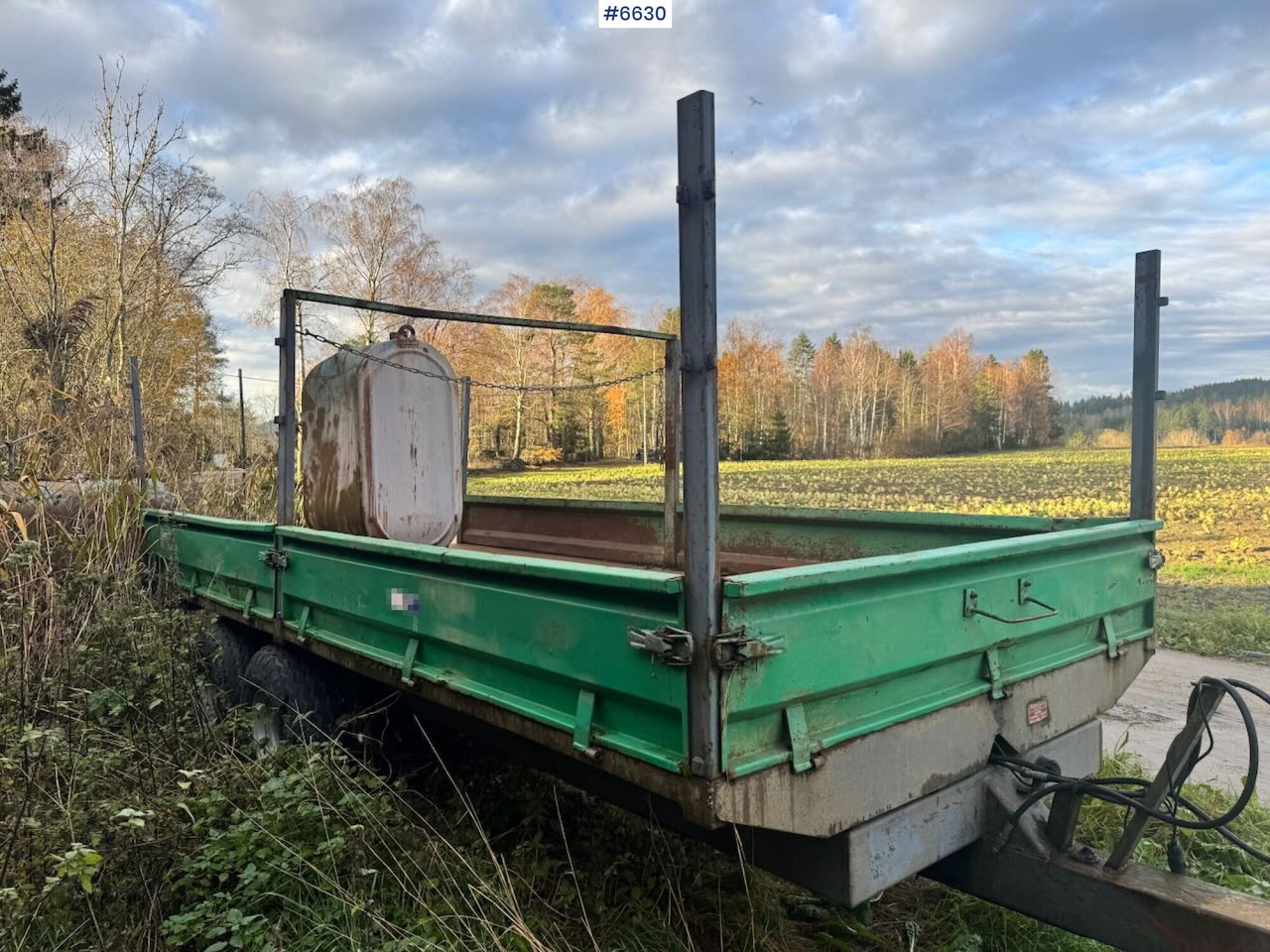 1996 Foss-Eik Tractor trailer - Сельскохозяйственный прицеп: фото 3 1996 Foss-Eik Tractor trailer - Сельскохозяйственный прицеп: фото 3