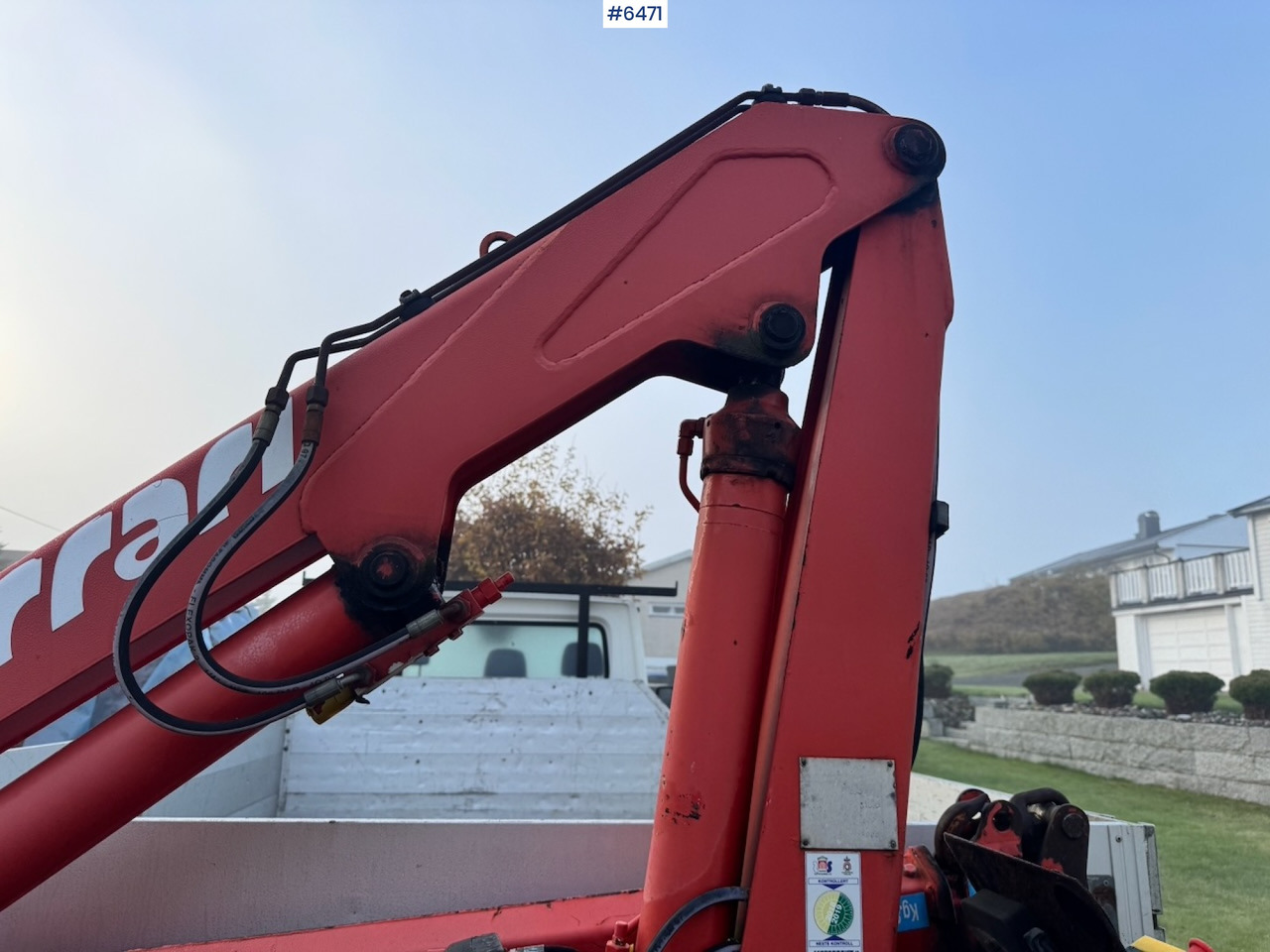 Малотоннажный бортовой грузовик 1996 Mercedes 412D Flatbed truck w/ Rear-mounted crane.: фото 9 Малотоннажный бортовой грузовик 1996 Mercedes 412D Flatbed truck w/ Rear-mounted crane.: фото 9