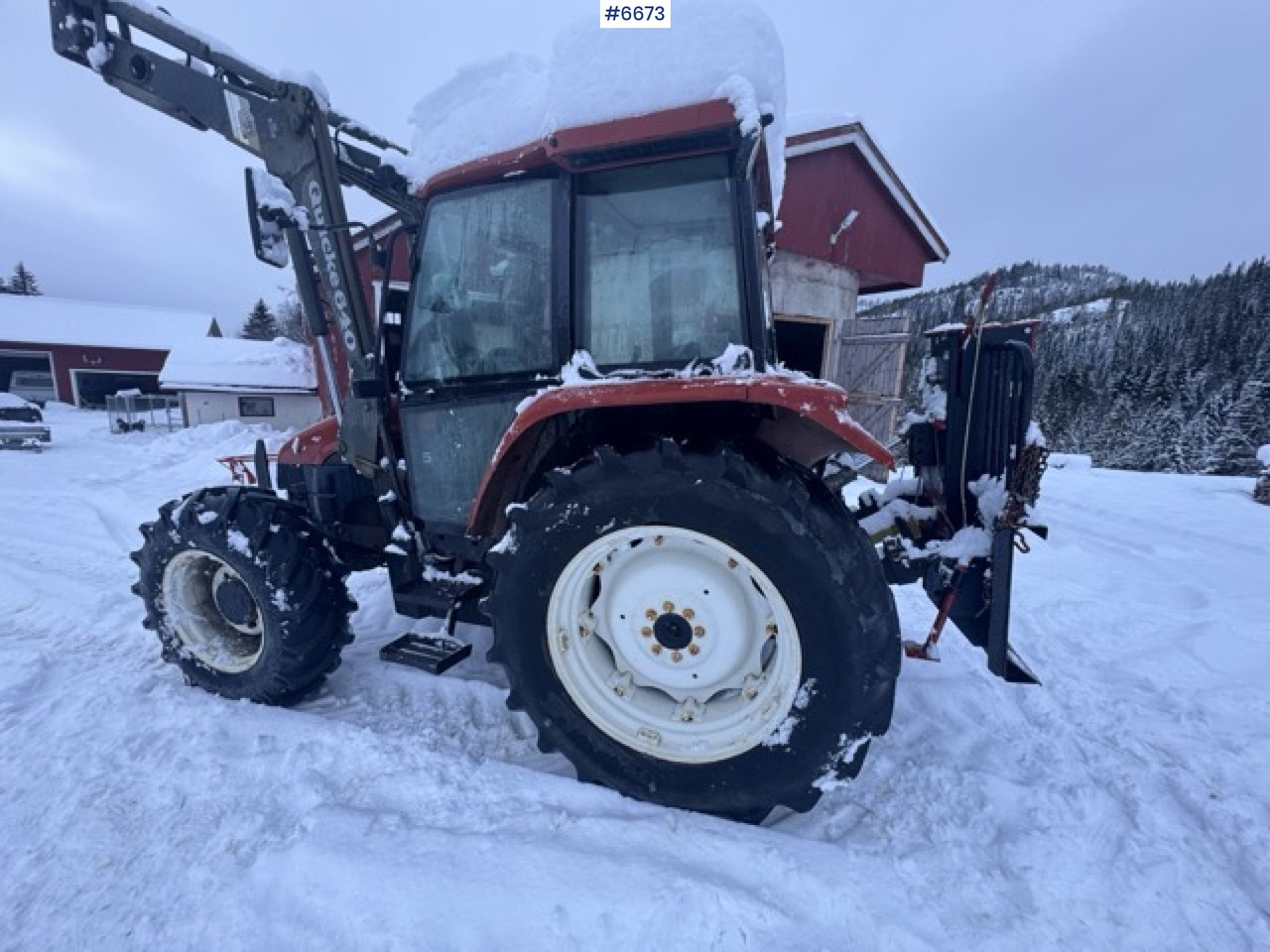 1996 New Holland L75 with front loader and 3rd function - Трактор: фото 5 1996 New Holland L75 with front loader and 3rd function - Трактор: фото 5