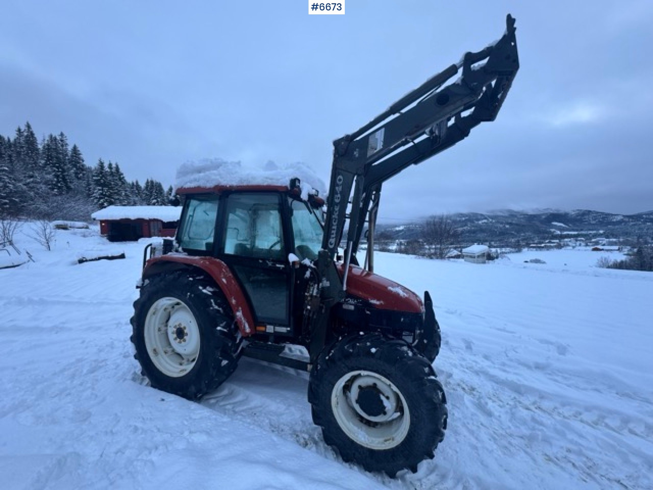 1996 New Holland L75 with front loader and 3rd function - Трактор: фото 3 1996 New Holland L75 with front loader and 3rd function - Трактор: фото 3
