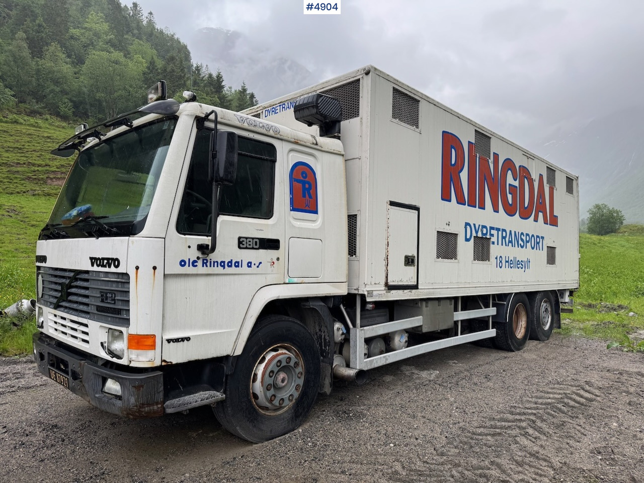 1996 Volvo FL12 6x2 Animal transport. - Грузовик для перевозки животных: фото 4 1996 Volvo FL12 6x2 Animal transport. - Грузовик для перевозки животных: фото 4