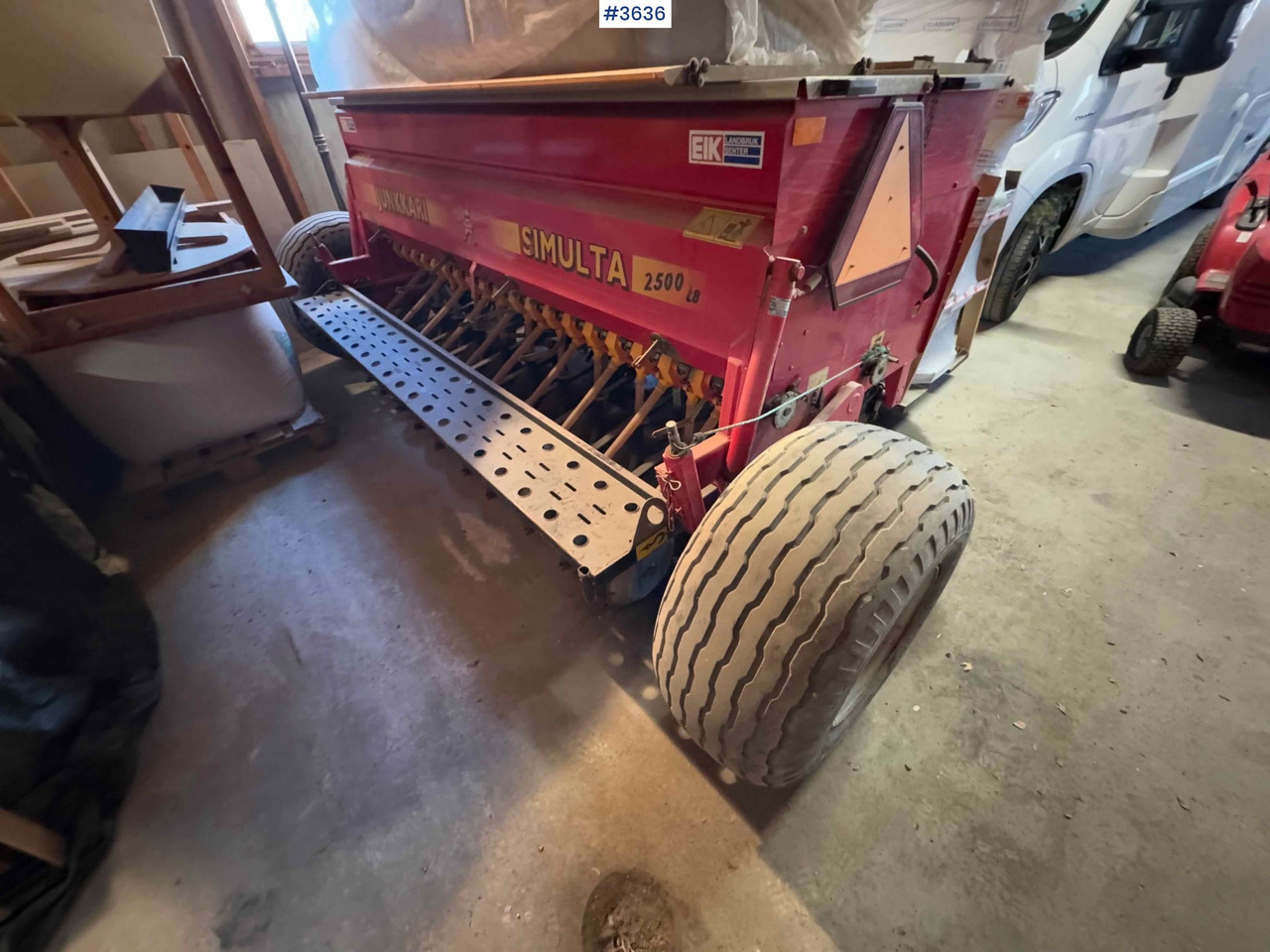 Сеялка 1997 Junkkari Simulta 2500 seed drill: фото 8 Сеялка 1997 Junkkari Simulta 2500 seed drill: фото 8