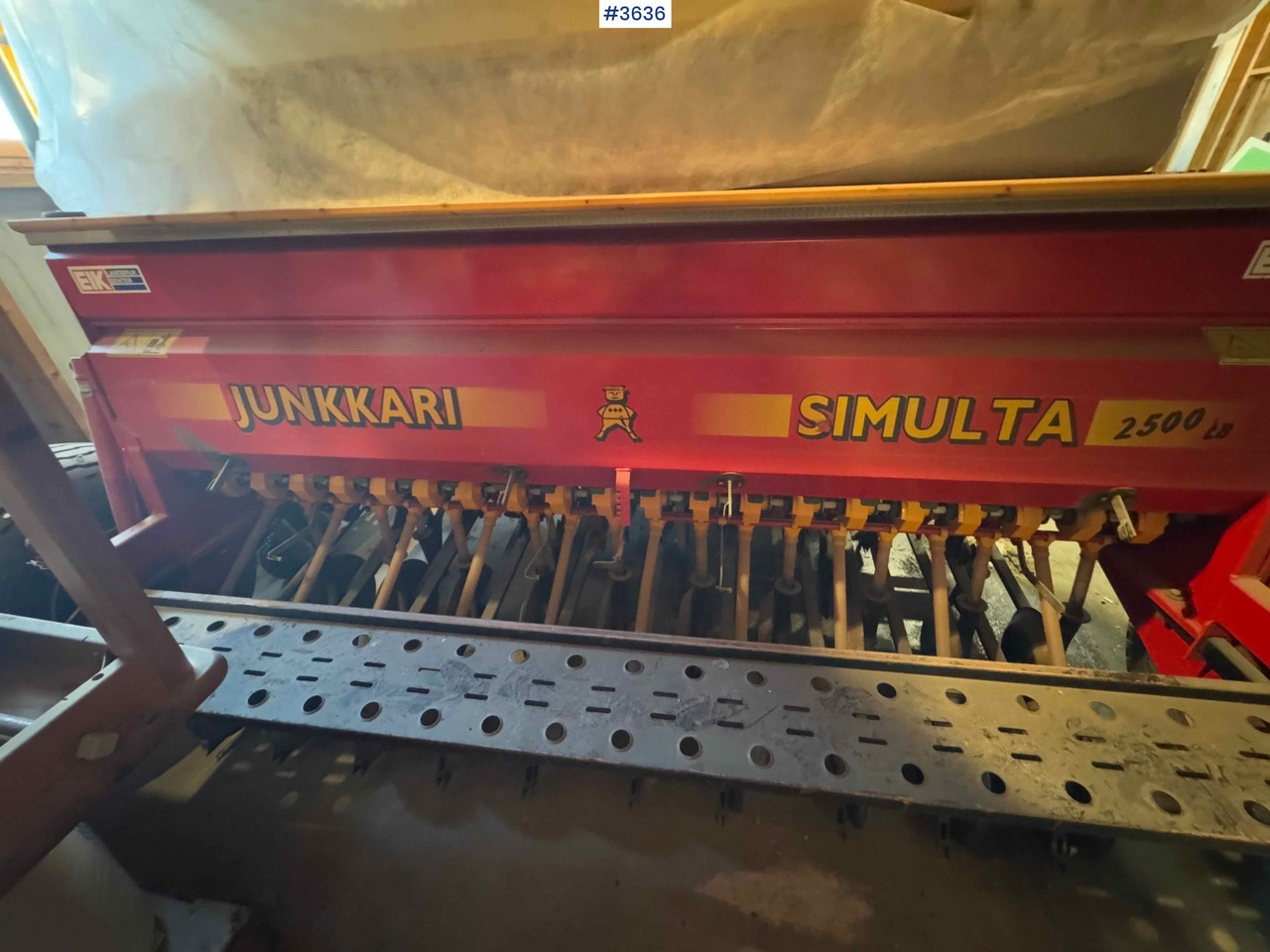 Сеялка 1997 Junkkari Simulta 2500 seed drill: фото 9 Сеялка 1997 Junkkari Simulta 2500 seed drill: фото 9