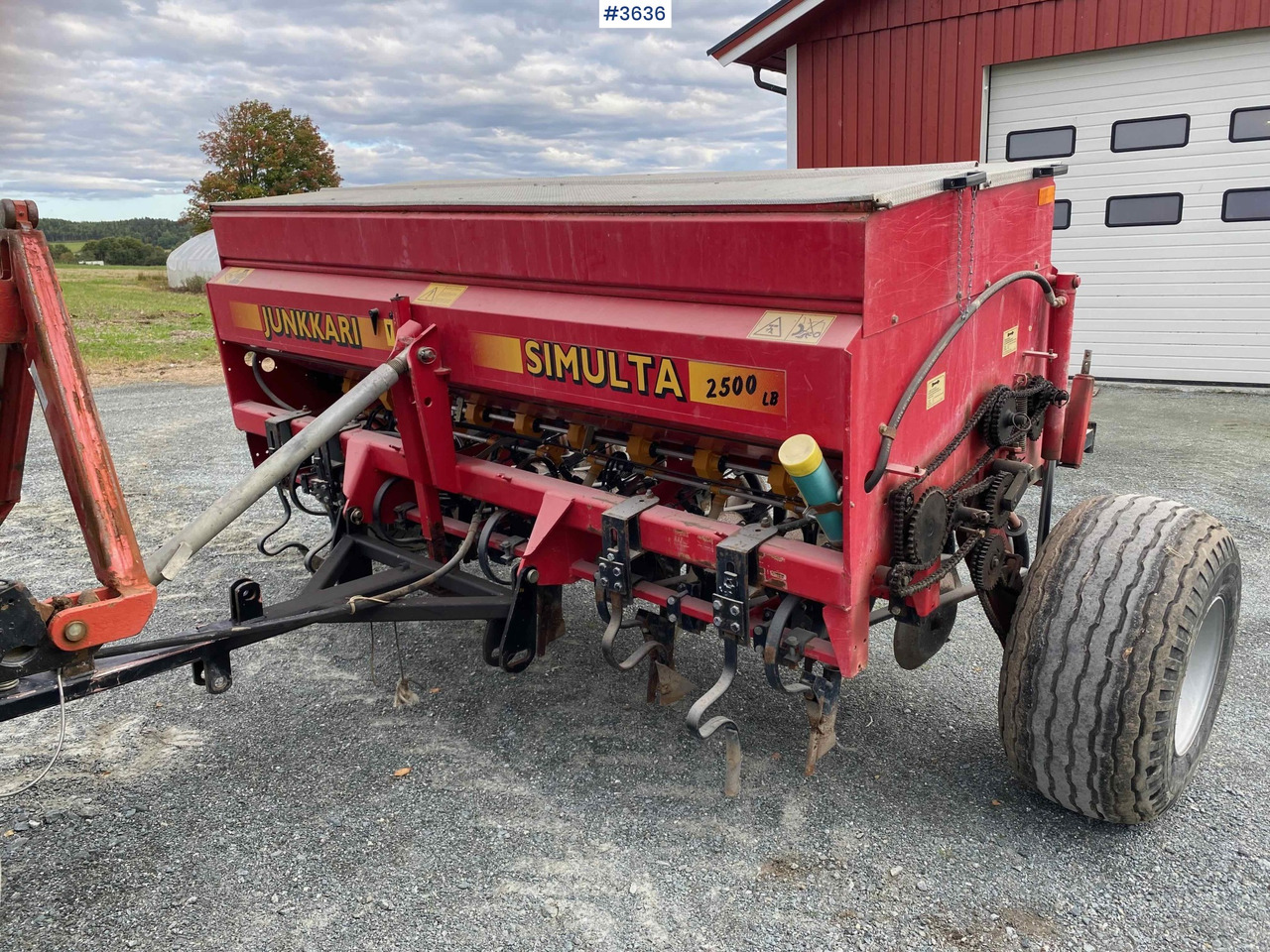 Сеялка 1997 Junkkari Simulta 2500 seed drill: фото 6 Сеялка 1997 Junkkari Simulta 2500 seed drill: фото 6