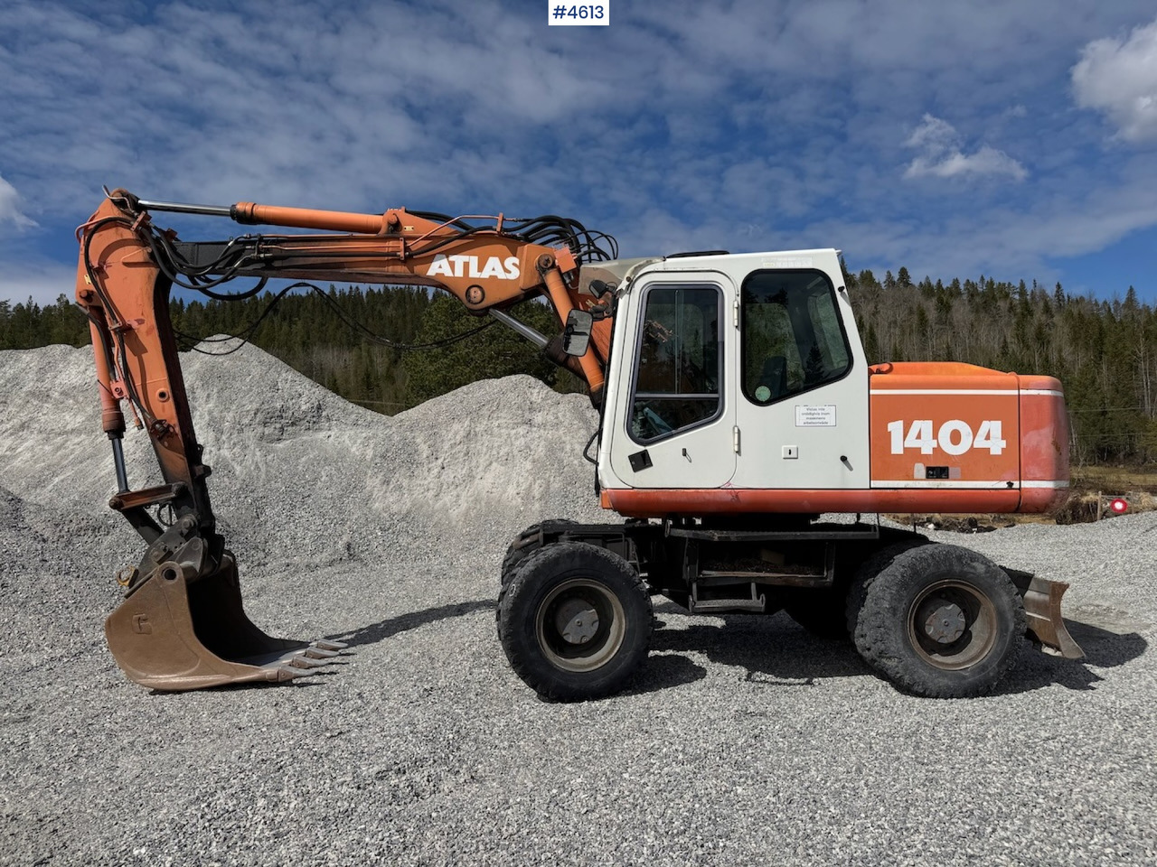 2001 Atlas 1404 Watch video! - Экскаватор: фото 1 2001 Atlas 1404 Watch video! - Экскаватор: фото 1