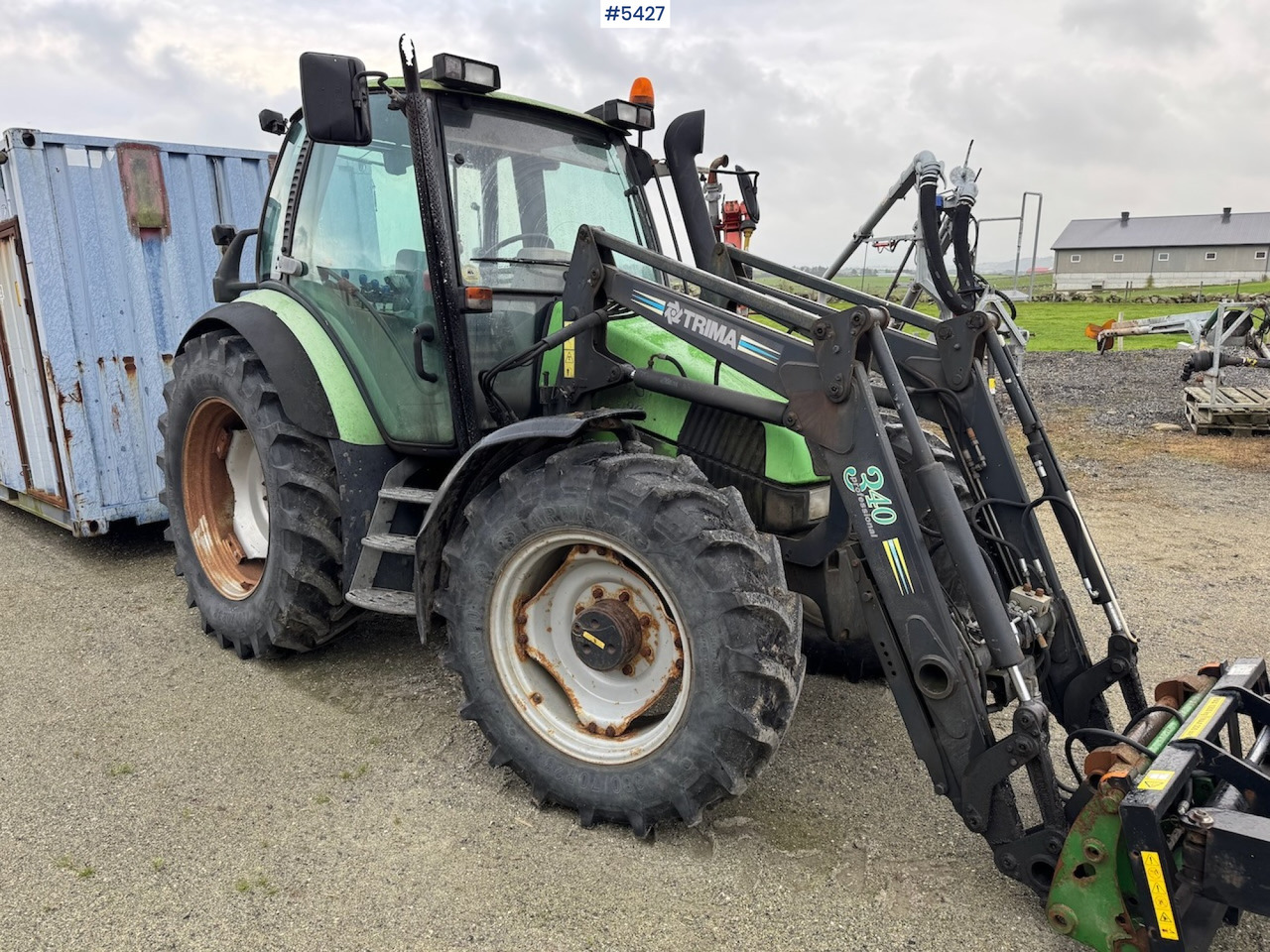 2001 Deutz Fahr Agrotron 90 w/front loader. - Трактор: фото 4 2001 Deutz Fahr Agrotron 90 w/front loader. - Трактор: фото 4