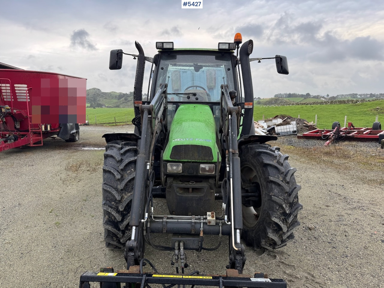 2001 Deutz Fahr Agrotron 90 w/front loader. - Трактор: фото 3 2001 Deutz Fahr Agrotron 90 w/front loader. - Трактор: фото 3