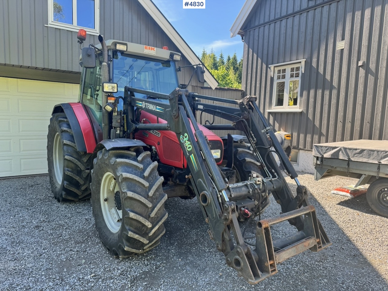 2001 Massey Ferguson 4355 4x4 with Front Loader - Трактор: фото 3 2001 Massey Ferguson 4355 4x4 with Front Loader - Трактор: фото 3