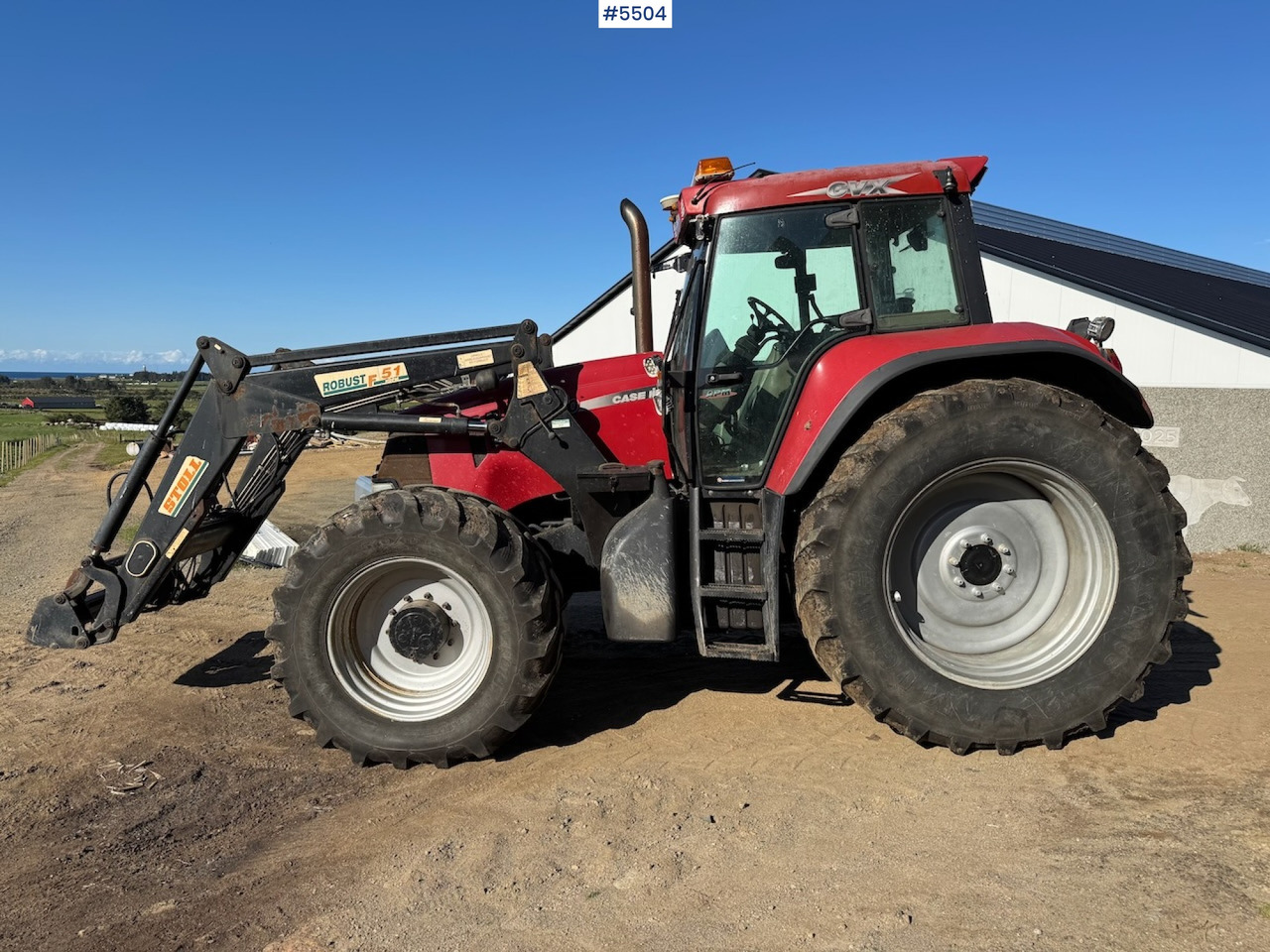 2004 Case IH CVX 170 w/ front loader - Трактор: фото 3 2004 Case IH CVX 170 w/ front loader - Трактор: фото 3
