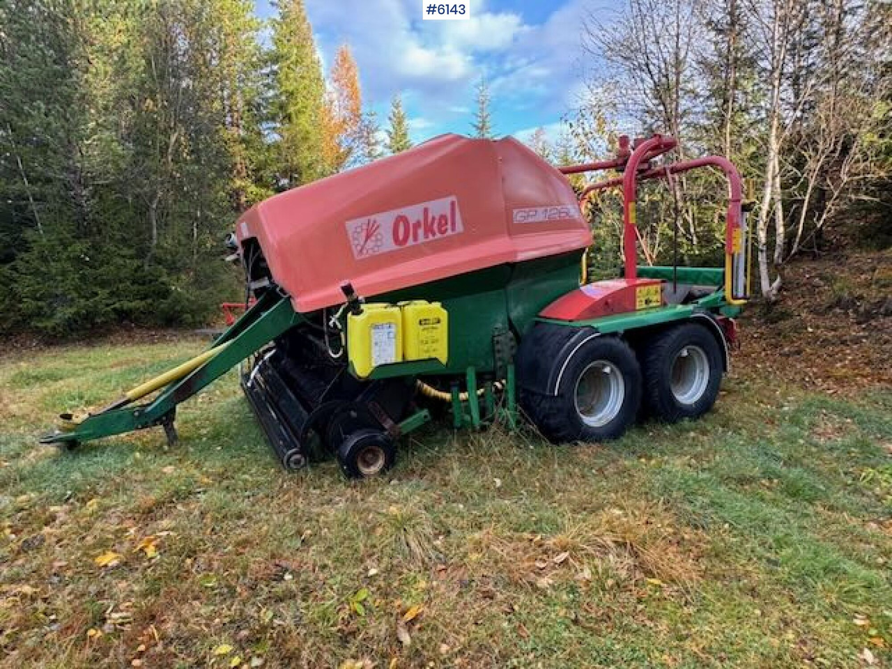 2004 Orkel 1260 combination baler-wrapper - Техника для сенозаготовки: фото 5 2004 Orkel 1260 combination baler-wrapper - Техника для сенозаготовки: фото 5