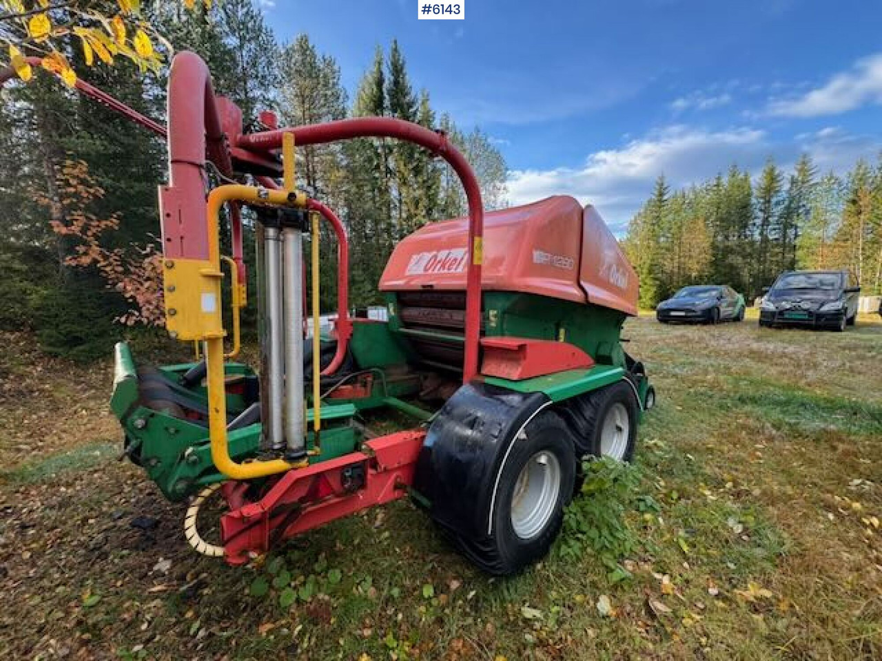 2004 Orkel 1260 combination baler-wrapper - Техника для сенозаготовки: фото 4 2004 Orkel 1260 combination baler-wrapper - Техника для сенозаготовки: фото 4