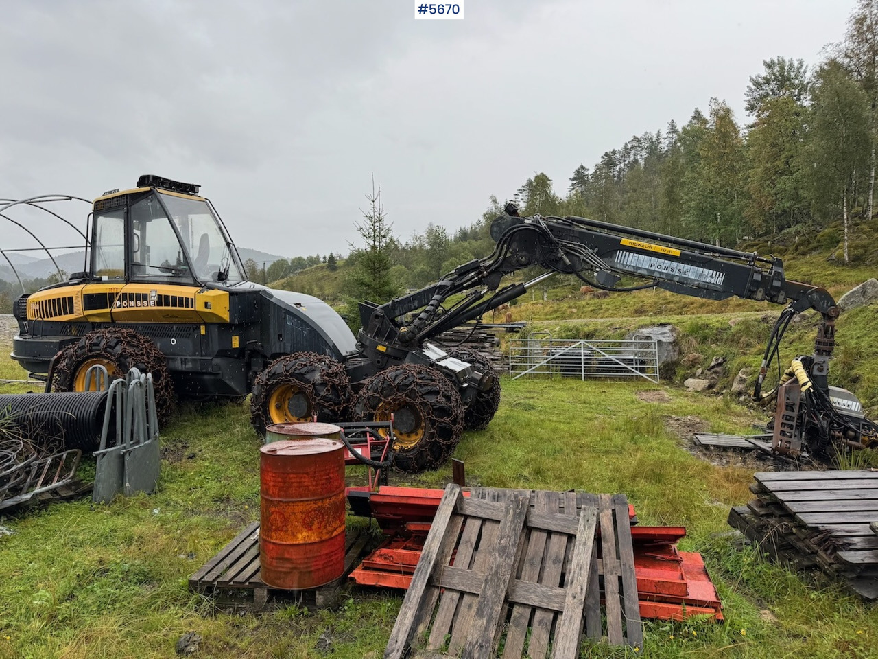 2004 Ponsse Ergo - Харвестер: фото 4 2004 Ponsse Ergo - Харвестер: фото 4