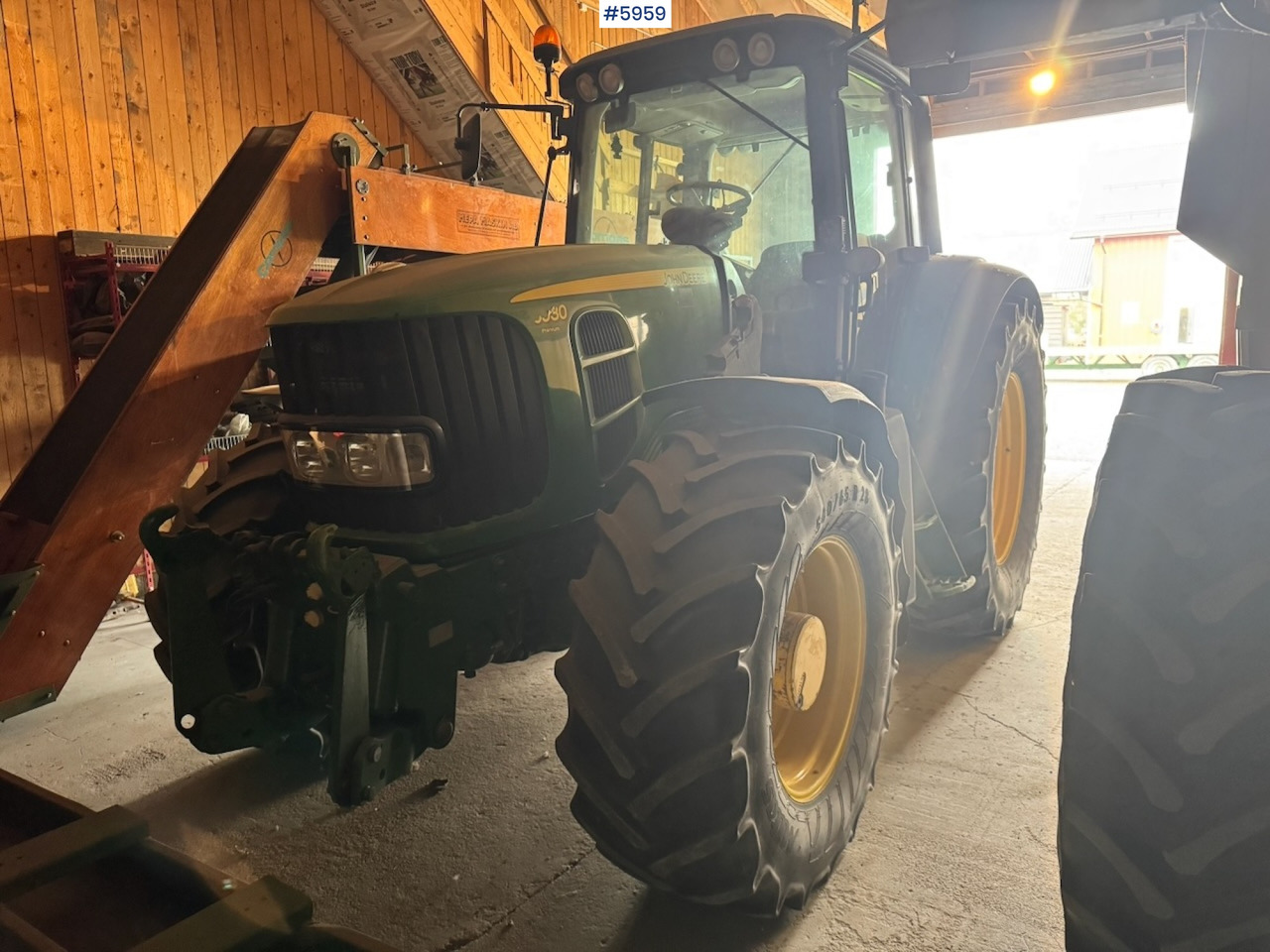 2007 John Deere 6930 w/ Front loader, hydraulics and Front PTO. Rep object. - Трактор: фото 1 2007 John Deere 6930 w/ Front loader, hydraulics and Front PTO. Rep object. - Трактор: фото 1