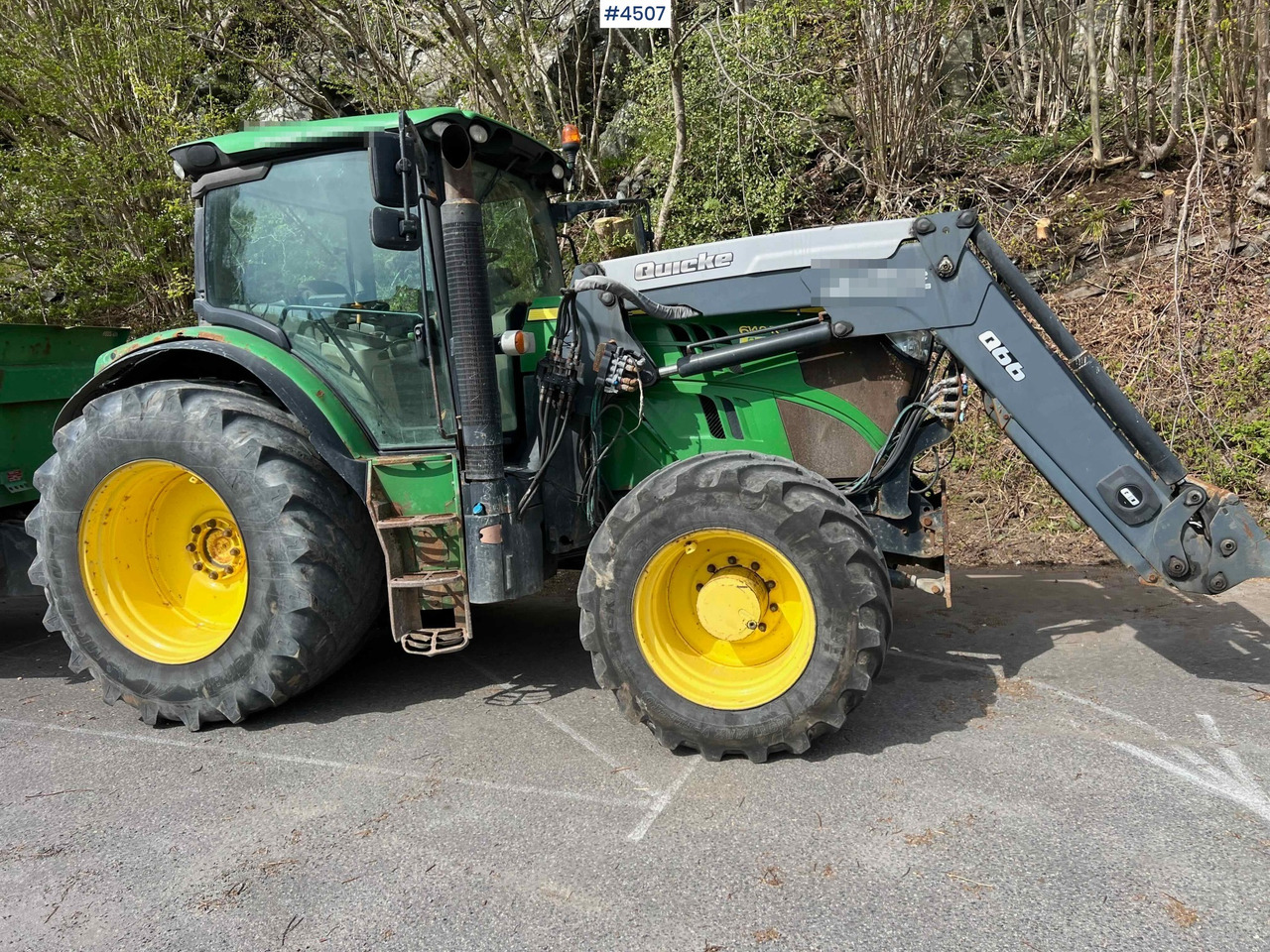 2012 John Deere 6140R w/ front loader - Трактор: фото 5 2012 John Deere 6140R w/ front loader - Трактор: фото 5