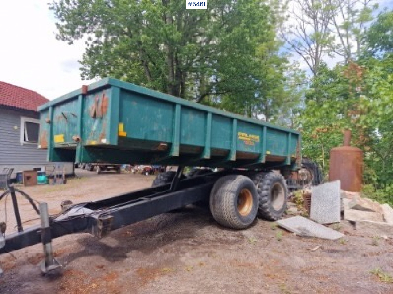 2013 Palmse 1200 Dump Trailer - Сельскохозяйственный прицеп-самосвал: фото 4 2013 Palmse 1200 Dump Trailer - Сельскохозяйственный прицеп-самосвал: фото 4