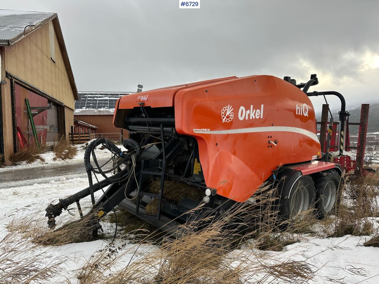 2014 Orkel HiQ Round baler. Small repair project. - Техника для сенозаготовки: фото 5 2014 Orkel HiQ Round baler. Small repair project. - Техника для сенозаготовки: фото 5