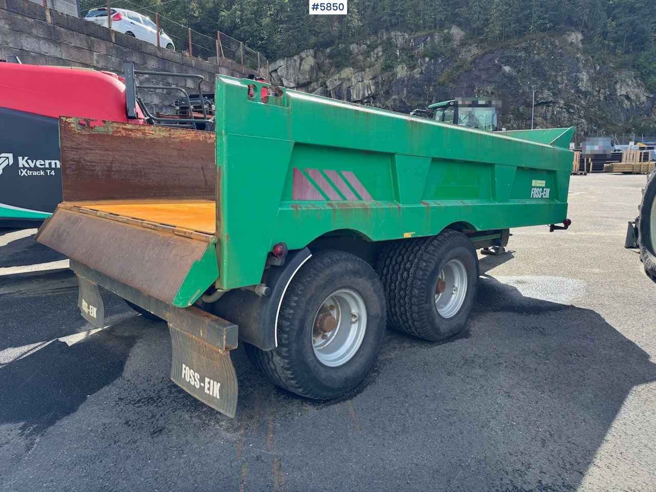 2015 Foss EIK 5.150 Dumper with 50 km/h. - Сельскохозяйственный прицеп-самосвал: фото 5 2015 Foss EIK 5.150 Dumper with 50 km/h. - Сельскохозяйственный прицеп-самосвал: фото 5