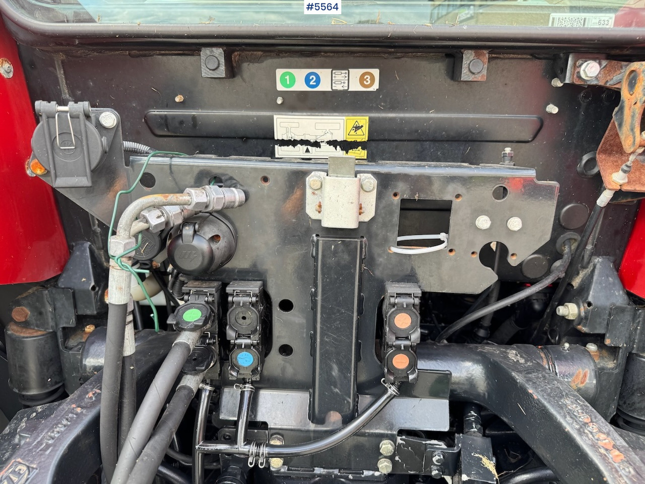 Трактор 2019 Case IH Luxxum 120 m/ frontlaster.: фото 10