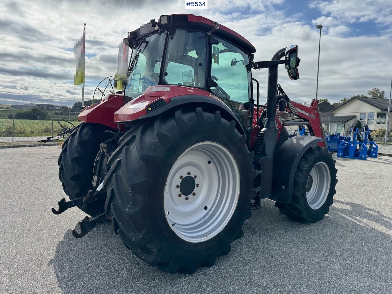 Трактор 2019 Case IH Luxxum 120 m/ frontlaster.: фото 6