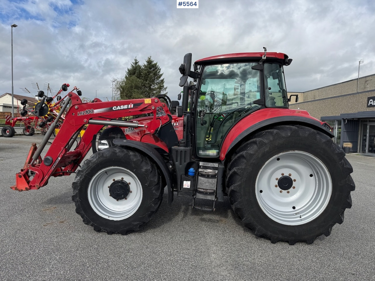 Трактор 2019 Case IH Luxxum 120 m/ frontlaster.: фото 16