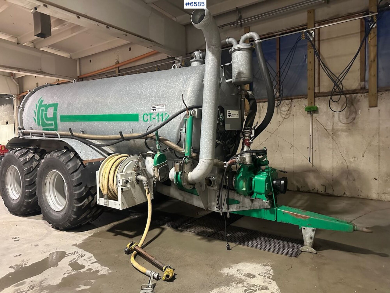 2019 Garcia vacuum truck 11.2 m³ w/ cannon. Never been dirty in. - Техника для обработки почвы: фото 1 2019 Garcia vacuum truck 11.2 m³ w/ cannon. Never been dirty in. - Техника для обработки почвы: фото 1