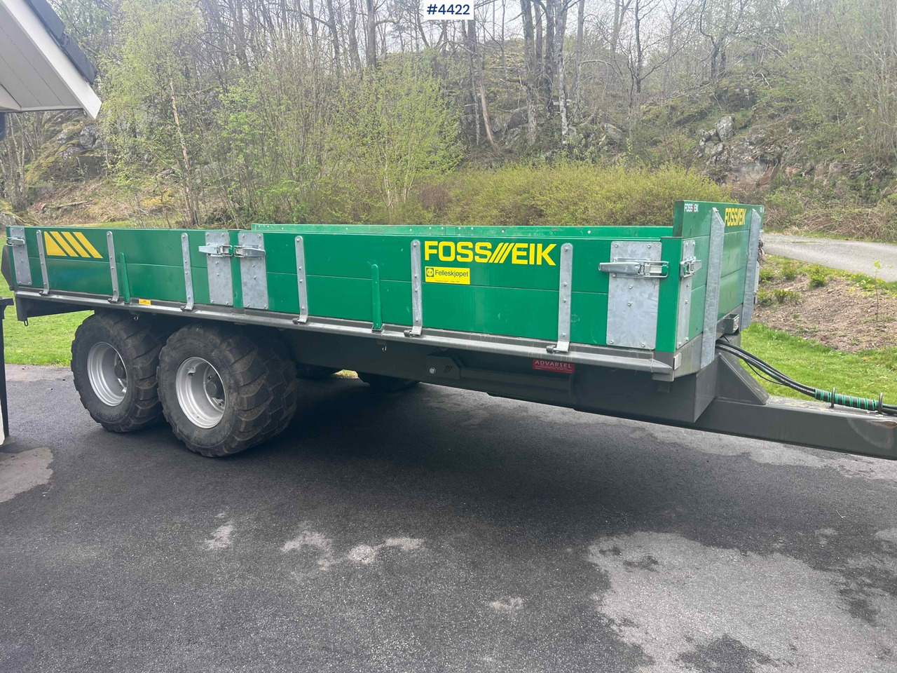 2024 Foss-Eik 2 axle Dumper trailer for tractor - Сельскохозяйственный прицеп-самосвал: фото 3 2024 Foss-Eik 2 axle Dumper trailer for tractor - Сельскохозяйственный прицеп-самосвал: фото 3