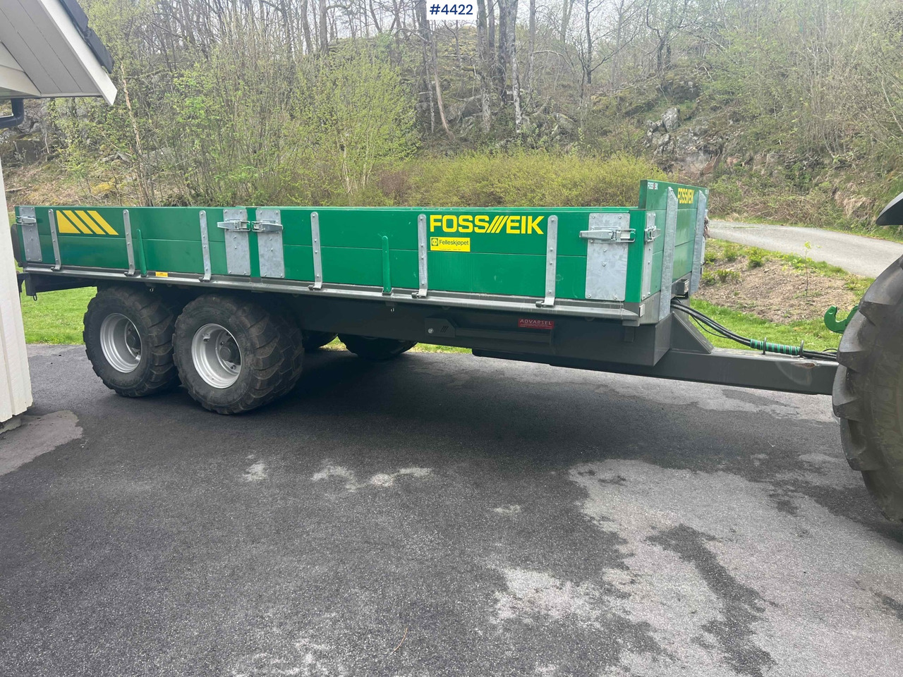 2024 Foss-Eik 2 axle Dumper trailer for tractor - Сельскохозяйственный прицеп-самосвал: фото 5 2024 Foss-Eik 2 axle Dumper trailer for tractor - Сельскохозяйственный прицеп-самосвал: фото 5