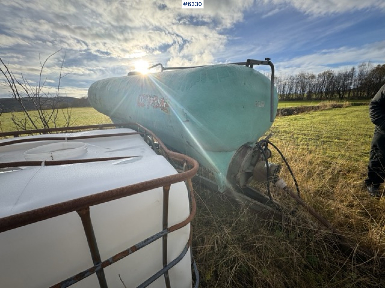 Цистерна для жидкого навоза Doff X 3,500-liter manure spreader: фото 9