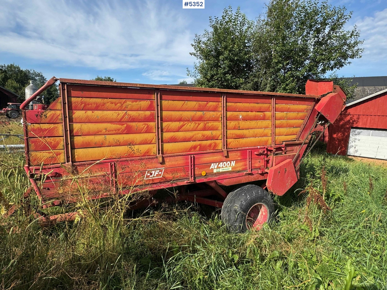 JF AV400N Unloader trailer - Техника для сенозаготовки: фото 3 JF AV400N Unloader trailer - Техника для сенозаготовки: фото 3