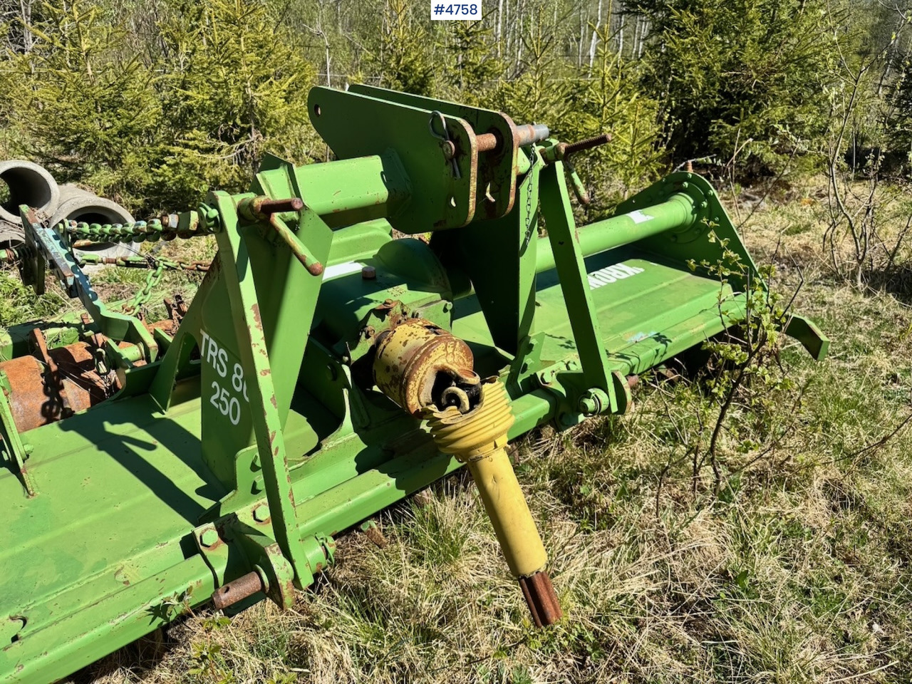 Krone TRS 86-250 Power harrow - Техника для обработки почвы: фото 3 Krone TRS 86-250 Power harrow - Техника для обработки почвы: фото 3