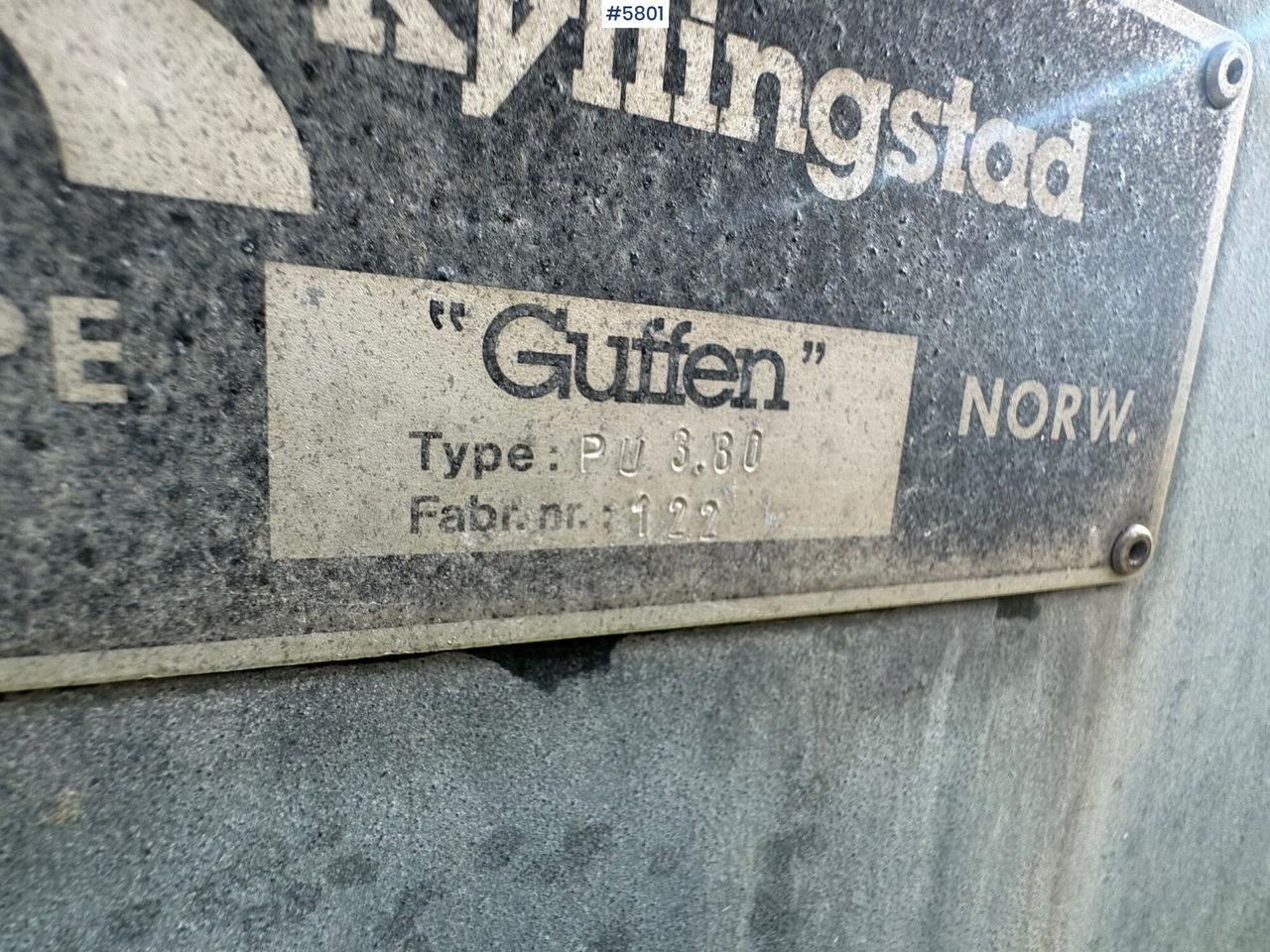 Цистерна для жидкого навоза Kyllingstad Manure wagon: фото 17