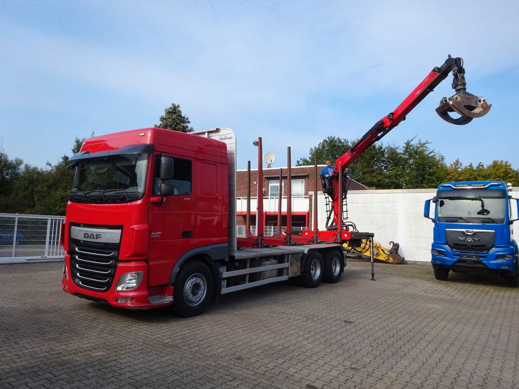 DAF XF 510 + EPSILON M120Z Holzheckladekran +Greifer - Лесовоз, Автоманипулятор: фото 1 DAF XF 510 + EPSILON M120Z Holzheckladekran +Greifer - Лесовоз, Автоманипулятор: фото 1