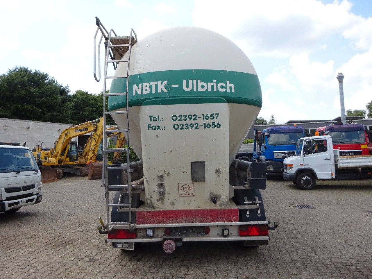 Feldbinder EUT 49.3 Silo für Staub u. Rieselgüter ca. 50m³ - Полуприцеп цистерна для сыпучих грузов: фото 5 Feldbinder EUT 49.3 Silo für Staub u. Rieselgüter ca. 50m³ - Полуприцеп цистерна для сыпучих грузов: фото 5