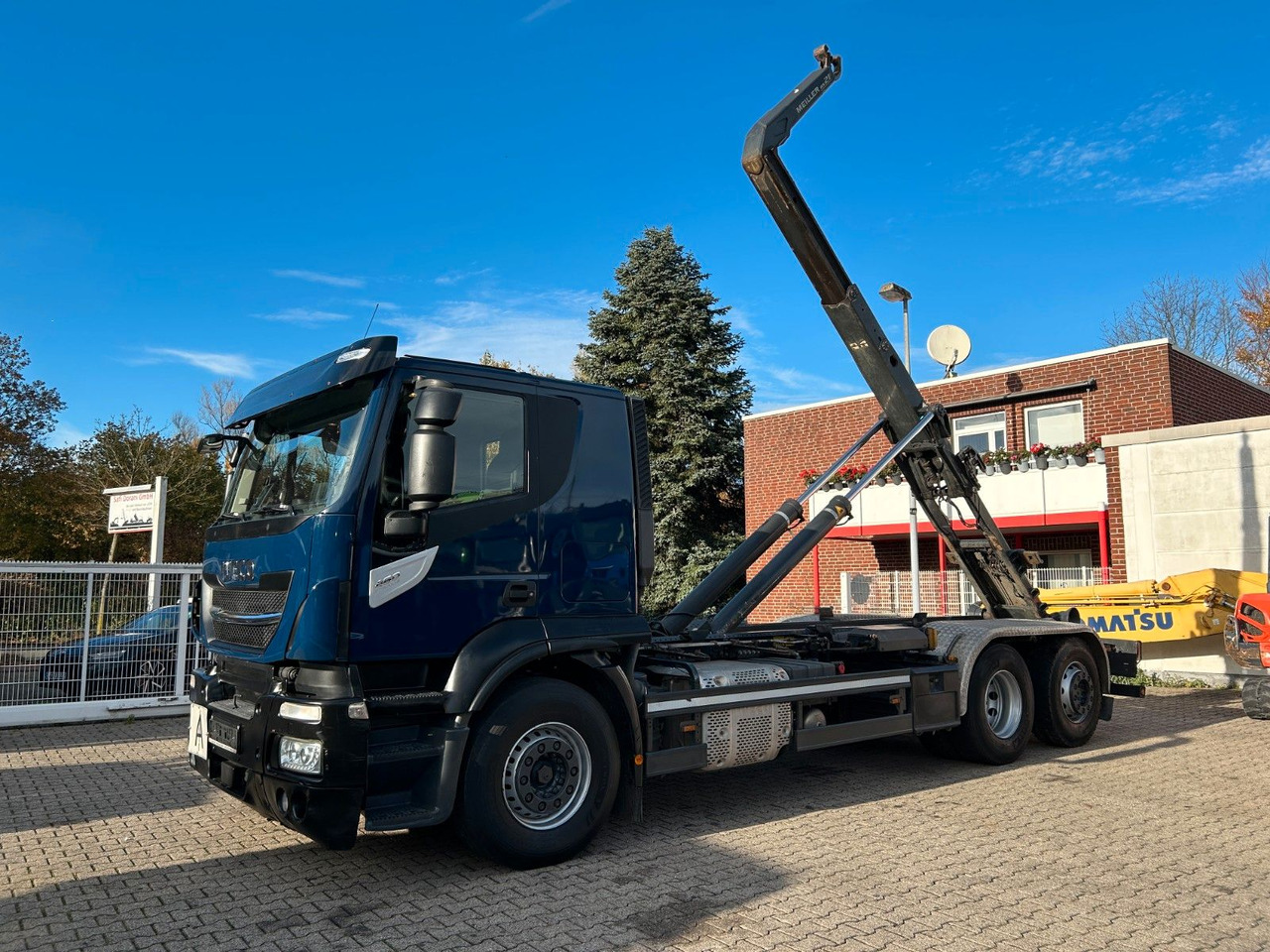 Iveco 460 Stralis MEILLER Abroller mit LIft-Lenkachse - Крюковой мультилифт: фото 2 Iveco 460 Stralis MEILLER Abroller mit LIft-Lenkachse - Крюковой мультилифт: фото 2