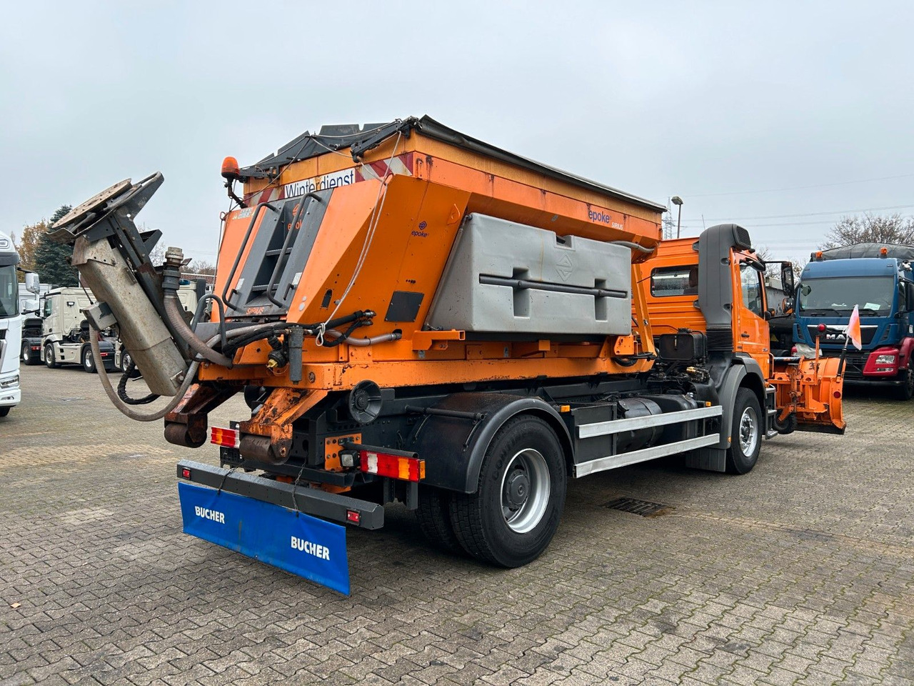 Крюковой мультилифт Mercedes-Benz 1824 Axor Abroller mit Schneeschild und Streuer: фото 12 Крюковой мультилифт Mercedes-Benz 1824 Axor Abroller mit Schneeschild und Streuer: фото 12