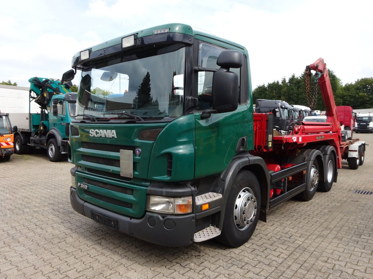 Scania P310 Absetzkipper MEILLER mit Lift+Lenkachse 6x2 - Самосвал: фото 1 Scania P310 Absetzkipper MEILLER mit Lift+Lenkachse 6x2 - Самосвал: фото 1