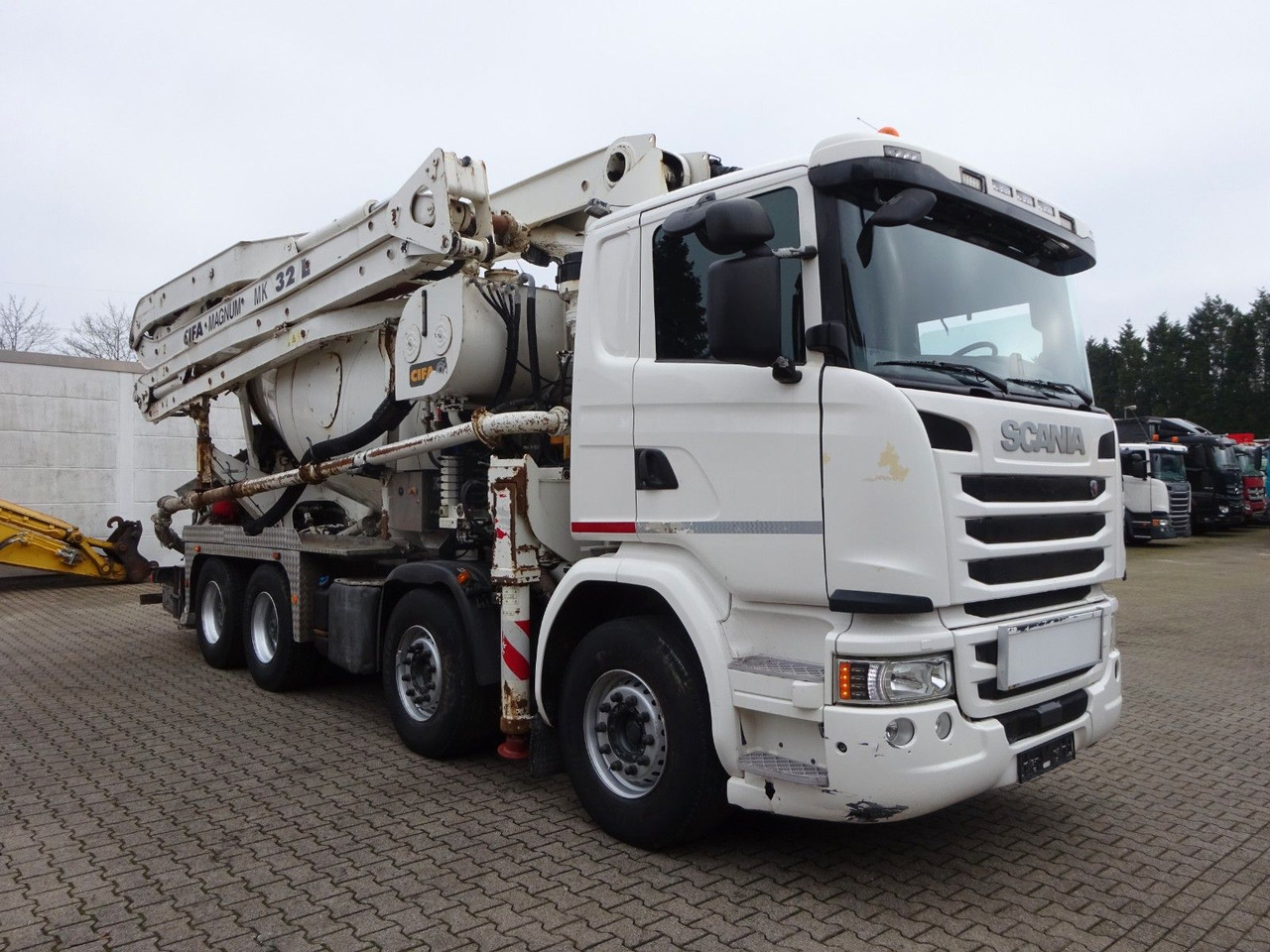 Scania PUMI CIFA 32 Meter 4 Knick. Scania PUMI CIFA 32 Meter 4 Knick * Betonpumpe - Автобетононасос: фото 1 Scania PUMI CIFA 32 Meter 4 Knick. Scania PUMI CIFA 32 Meter 4 Knick * Betonpumpe - Автобетононасос: фото 1