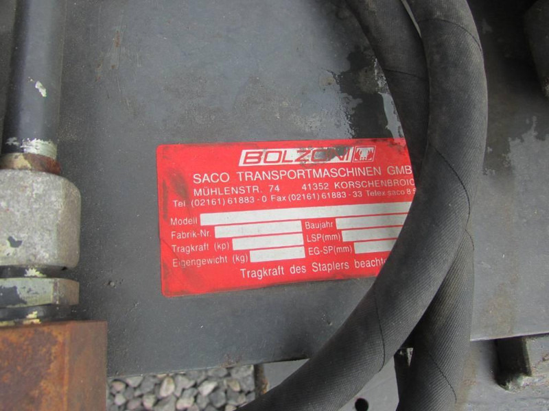 Bolzoni Fassgreifer drum clamp KG 06T2A SP - Захват для Погрузочно-разгрузочной техники: фото 5 Bolzoni Fassgreifer drum clamp KG 06T2A SP - Захват для Погрузочно-разгрузочной техники: фото 5