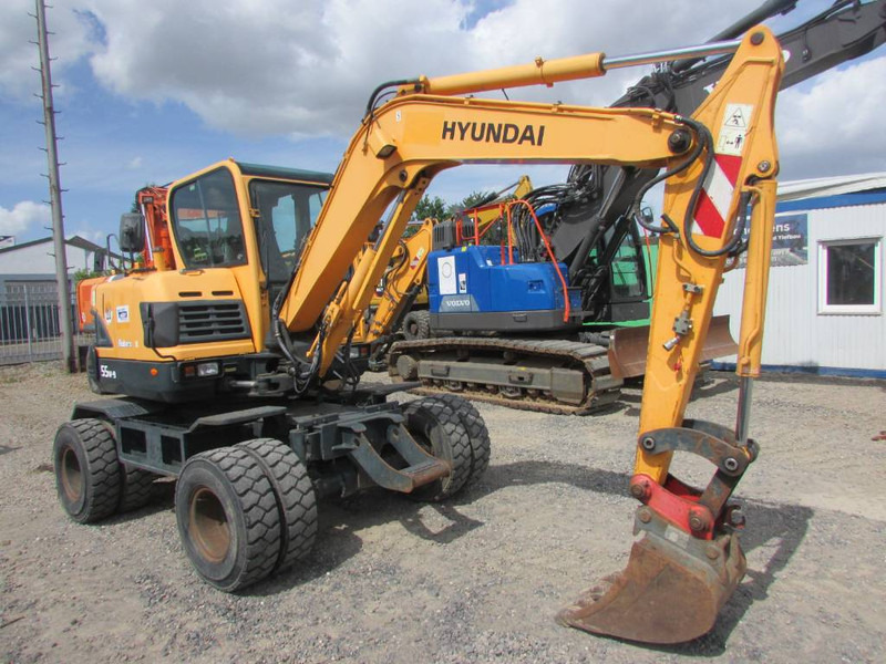 Hyundai Robex 55 W-9 Mobilbagger 34.000 EUR - Колёсный экскаватор: фото 3 Hyundai Robex 55 W-9 Mobilbagger 34.000 EUR - Колёсный экскаватор: фото 3